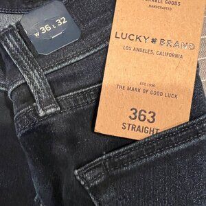 NWT Lucky 363 Straight 36W x 32L